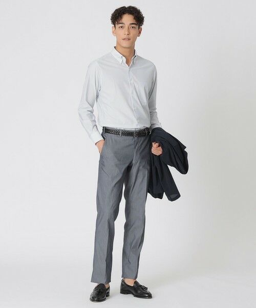 Paul Stuart / ポール・スチュアート その他パンツ | 【WEB・一部店舗限定】クールマックスピケ　トラウザーズ | 詳細1