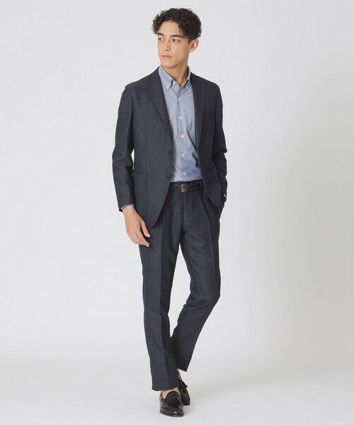 Paul Stuart / ポール・スチュアート その他パンツ | 【防シワ/ウォッシャブル/STUART'S TRAVELER】ウールブレンドカラミトラウザーズ | 詳細2