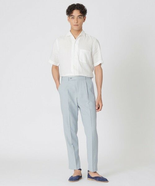 Paul Stuart / ポール・スチュアート パンツ | リラックステーパードカジュアルパンツ | 詳細1