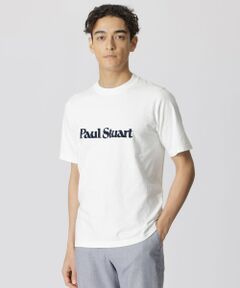 Paul Stuart / ポール・スチュアート カットソー | 【WEB・一部店舗限定】Paul Stuart　フロッキーロゴTシャツ