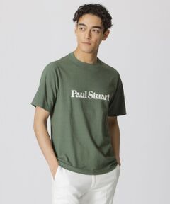 Paul Stuart / ポール・スチュアート カットソー | 【WEB・一部店舗限定】Paul Stuart　フロッキーロゴTシャツ