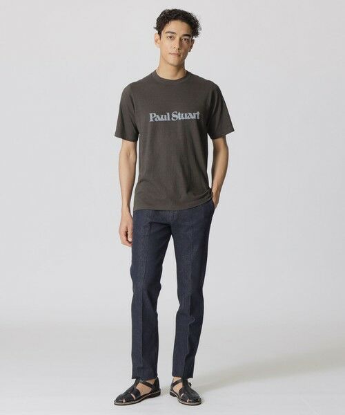 Paul Stuart / ポール・スチュアート カットソー | 【WEB・一部店舗限定】Paul Stuart　フロッキーロゴTシャツ | 詳細2