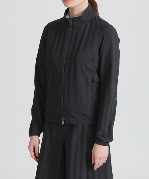 Paul Stuart / ポール・スチュアート ブルゾン | 【GOLF】シャドウストライプ　フルジップブルゾン | 詳細4