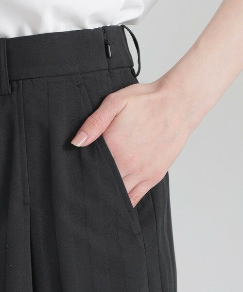 Paul Stuart / ポール・スチュアート スカート | 【GOLF】シャドウストライプゴルフキュロットスカート | 詳細6