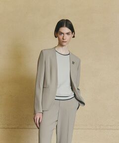 Paul Stuart / ポール・スチュアート その他アウター | 【ウォッシャブル】トリアセジョーゼット　ジャケット