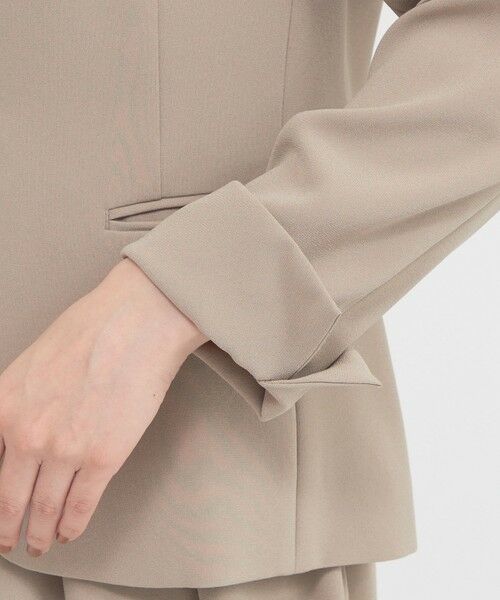 Paul Stuart / ポール・スチュアート その他アウター | 【ウォッシャブル】トリアセジョーゼット　ジャケット | 詳細7
