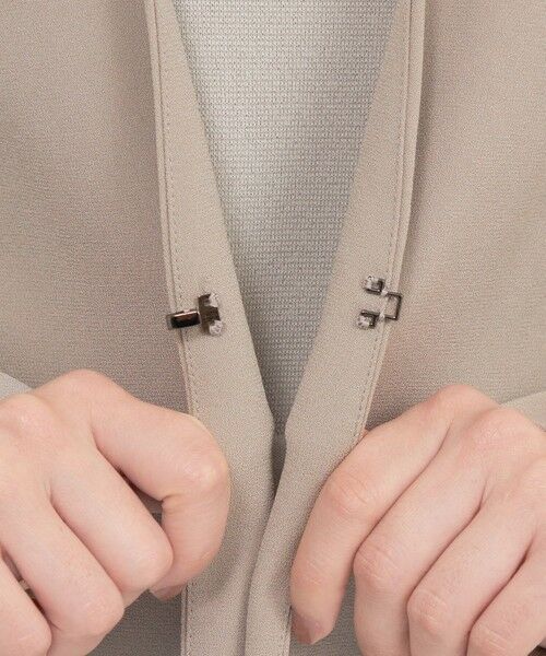 Paul Stuart / ポール・スチュアート その他アウター | 【ウォッシャブル】トリアセジョーゼット　ジャケット | 詳細8