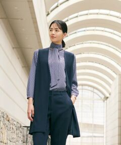 Paul Stuart / ポール・スチュアート その他アウター | 【ウォッシャブル】トリアセジョーゼット　ジレ