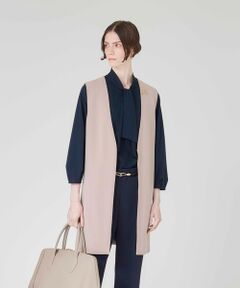 Paul Stuart / ポール・スチュアート その他アウター | 【ウォッシャブル】トリアセジョーゼット　ジレ