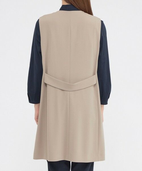 Paul Stuart / ポール・スチュアート その他アウター | 【ウォッシャブル】トリアセジョーゼット　ジレ | 詳細8