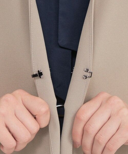 Paul Stuart / ポール・スチュアート その他アウター | 【ウォッシャブル】トリアセジョーゼット　ジレ | 詳細10