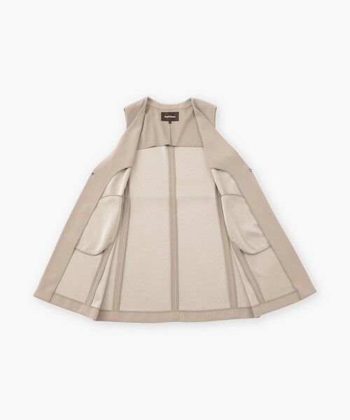 Paul Stuart / ポール・スチュアート その他アウター | 【ウォッシャブル】トリアセジョーゼット　ジレ | 詳細12