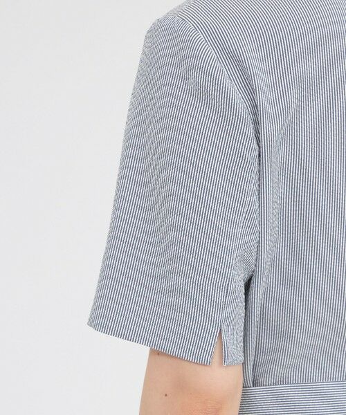 Paul Stuart / ポール・スチュアート ロング・マキシ丈ワンピース | 【WEB・一部店舗限定/ウォッシャブル/防しわ性/UV対策】フロータブルツイル　ワンピース | 詳細7