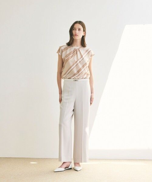 Paul Stuart / ポール・スチュアート シャツ・ブラウス | 【ウォッシャブル】ジオメトリーパターンプリント　ブラウス | 詳細1