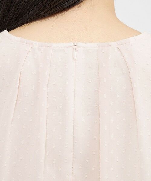 Paul Stuart / ポール・スチュアート シャツ・ブラウス | 【ウォッシャブル】カットジョーゼット/フィンリーフライス　ブラウス | 詳細8