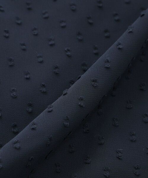 Paul Stuart / ポール・スチュアート シャツ・ブラウス | 【ウォッシャブル】カットジョーゼット/フィンリーフライス　ブラウス | 詳細12