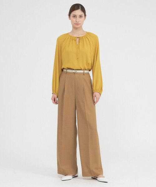 Paul Stuart / ポール・スチュアート シャツ・ブラウス | 【ウォッシャブル】バックサテンアムンゼン　ブラウス | 詳細2