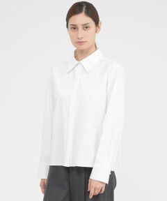 Paul Stuart / ポール・スチュアート シャツ・ブラウス | 【eclat掲載】【ウォッシャブル】コットンブロード　ブラウス