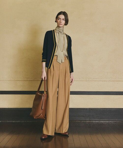 Paul Stuart / ポール・スチュアート シャツ・ブラウス | 【ウォッシャブル】幾何学プリントジャガード　ブラウス | 詳細3