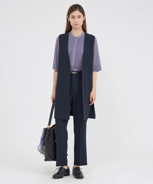 Paul Stuart / ポール・スチュアート シャツ・ブラウス | 【ウォッシャブル】シフォンジョーゼット　ブラウス | 詳細3