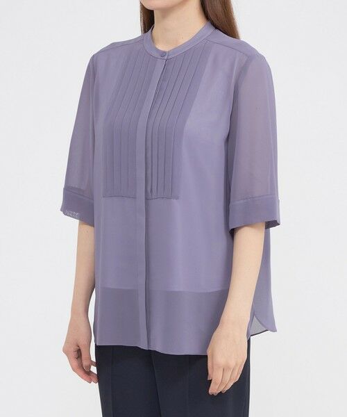 Paul Stuart / ポール・スチュアート シャツ・ブラウス | 【ウォッシャブル】シフォンジョーゼット　ブラウス | 詳細7