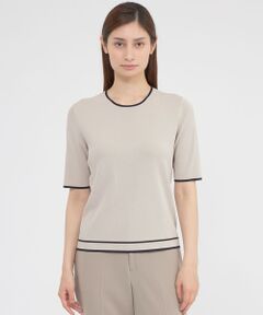 Paul Stuart / ポール・スチュアート ニット・セーター | 【ウォッシャブル】アセテートストレッチ　プルオーバー