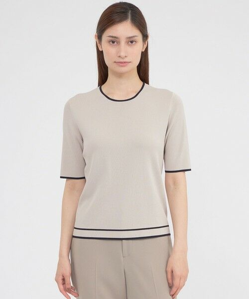 Paul Stuart/ポール・スチュアート 【ウォッシャブル】アセテートストレッチ プルオーバー エクリュ 6 Paul Stuart/ポール・スチュアート 【ウォッシャブル】アセテートストレッチ プルオーバー エクリュ 6