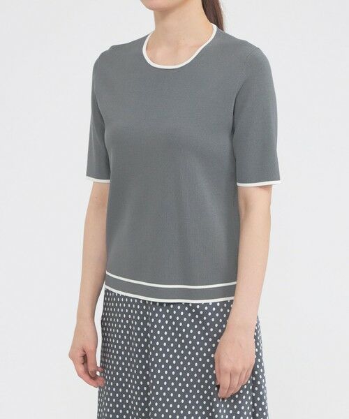 Paul Stuart / ポール・スチュアート ニット・セーター | 【ウォッシャブル】アセテートストレッチ　プルオーバー | 詳細6