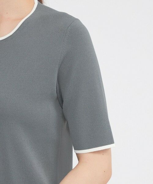 Paul Stuart / ポール・スチュアート ニット・セーター | 【ウォッシャブル】アセテートストレッチ　プルオーバー | 詳細8