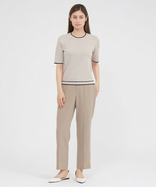 Paul Stuart / ポール・スチュアート ニット・セーター | 【ウォッシャブル】アセテートストレッチ　プルオーバー | 詳細1