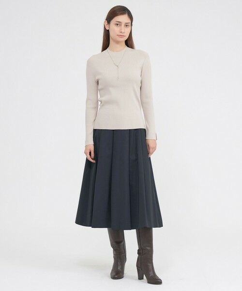 Paul Stuart / ポール・スチュアート スカート | 【ウォッシャブル/防しわ性】エアリーツイル　スカート | 詳細2