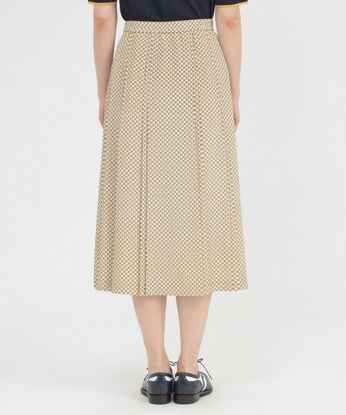 Paul Stuart / ポール・スチュアート スカート | 【ウォッシャブル】幾何学プリントジャガード　スカート | 詳細7