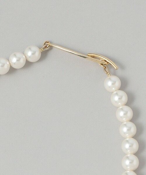 Paul Stuart / ポール・スチュアート アクセサリー | メタルパールネックレス | 詳細3