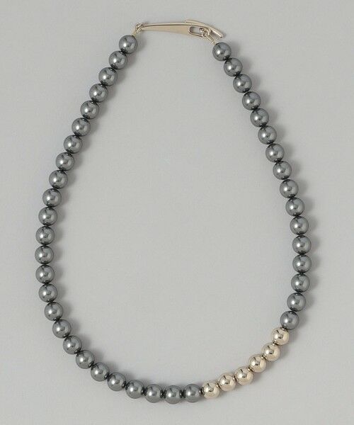 Paul Stuart / ポール・スチュアート アクセサリー | メタルパールネックレス | 詳細6