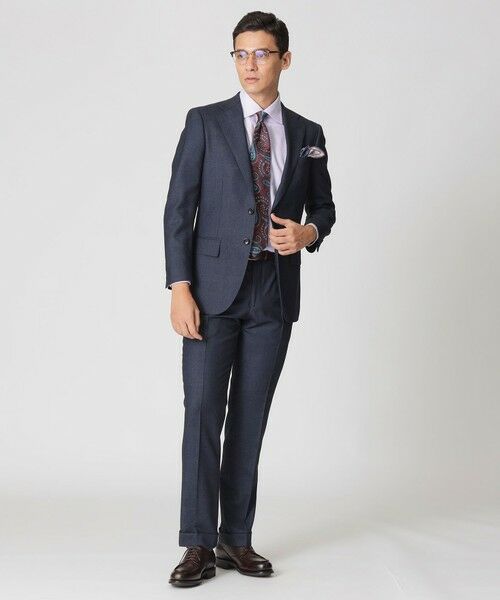 Paul Stuart / ポール・スチュアート セットアップ | 【BAKER MODEL】ハイツイストミルド　グレナカートチェック柄スーツ | 詳細1