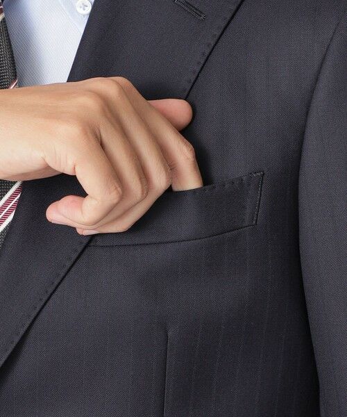 Paul Stuart / ポール・スチュアート セットアップ | 【EASTGATE MODEL】オルタネイトストライプ柄スーツ | 詳細9