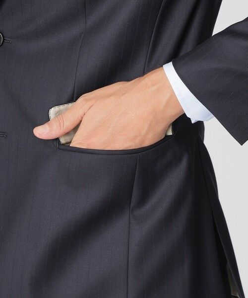 Paul Stuart / ポール・スチュアート セットアップ | 【EASTGATE MODEL】オルタネイトストライプ柄スーツ | 詳細10