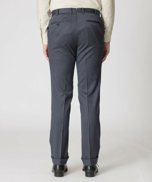 Paul Stuart / ポール・スチュアート セットアップ | 【Nikkei magazine掲載】【EASTGATE MODEL】スチュアーツブルー ストライプ柄スーツ | 詳細14