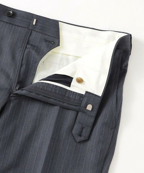 Paul Stuart / ポール・スチュアート セットアップ | 【Nikkei magazine掲載】【EASTGATE MODEL】スチュアーツブルー ストライプ柄スーツ | 詳細16