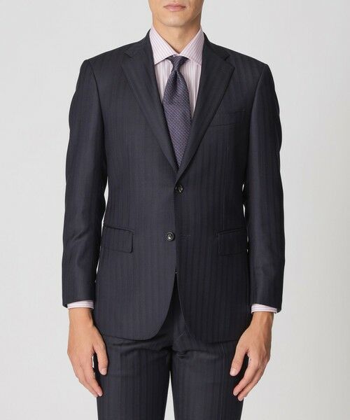Paul Stuart / ポール・スチュアート セットアップ | 【Nikkei magazine掲載】【EASTGATE MODEL】カシミヤブレンド ストライプ柄スーツ | 詳細3