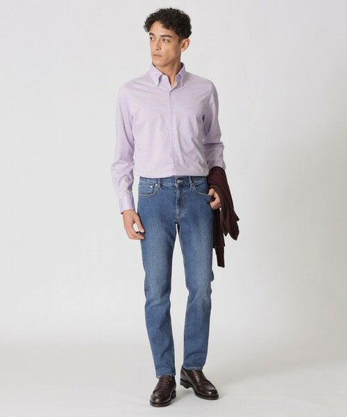 Paul Stuart / ポール・スチュアート シャツ・ブラウス | バーズアイジャージー シャツ | 詳細3