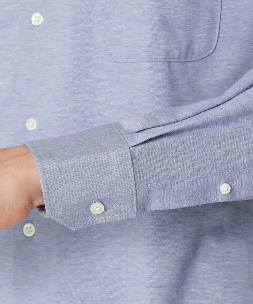 Paul Stuart / ポール・スチュアート シャツ・ブラウス | バーズアイジャージー シャツ | 詳細10