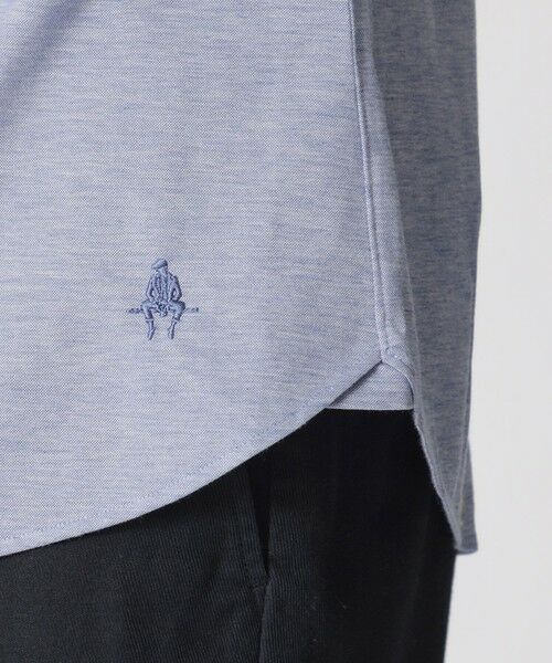 Paul Stuart / ポール・スチュアート シャツ・ブラウス | バーズアイジャージー シャツ | 詳細11