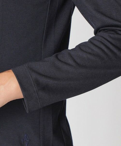 Paul Stuart / ポール・スチュアート カットソー | 【ウォッシャブル】ウールプレーティングモックネックTシャツ | 詳細9