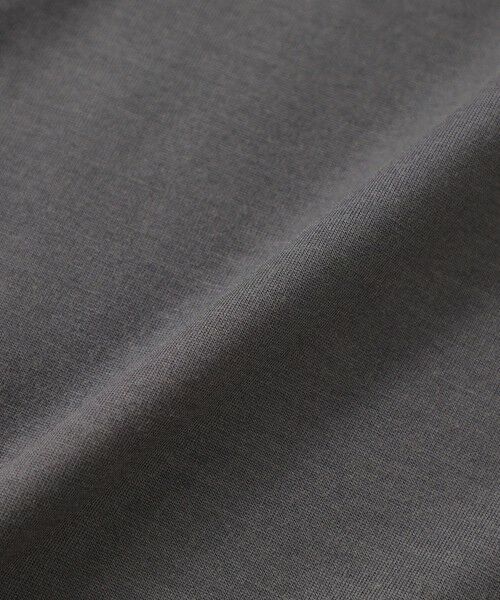 Paul Stuart / ポール・スチュアート カットソー | 【ウォッシャブル】ウールプレーティングモックネックTシャツ | 詳細12