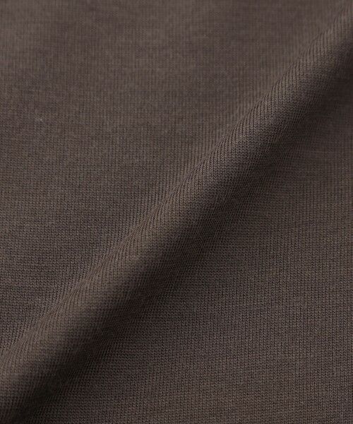Paul Stuart / ポール・スチュアート カットソー | 【ウォッシャブル】ウールプレーティングモックネックTシャツ | 詳細14