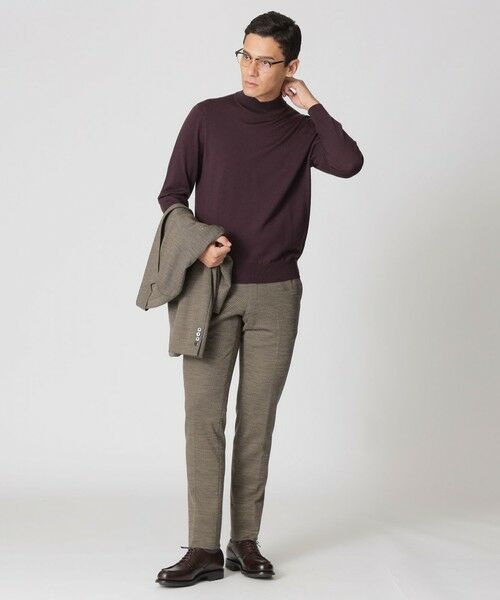 Paul Stuart / ポール・スチュアート その他パンツ | 【Nikkei magazine掲載】【STUART'S TRAVELER】ハイスペックバーズアイトラウザーズ | 詳細7