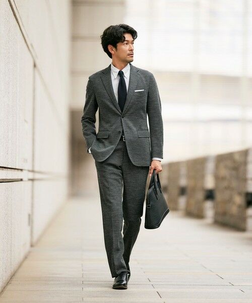 Paul Stuart / ポール・スチュアート その他パンツ | 【Nikkei magazine掲載】【STUART'S TRAVELER】ハイスペックバーズアイトラウザーズ | 詳細2