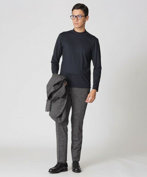 Paul Stuart / ポール・スチュアート その他パンツ | 【Nikkei magazine掲載】【STUART'S TRAVELER】ハイスペックバーズアイトラウザーズ | 詳細4