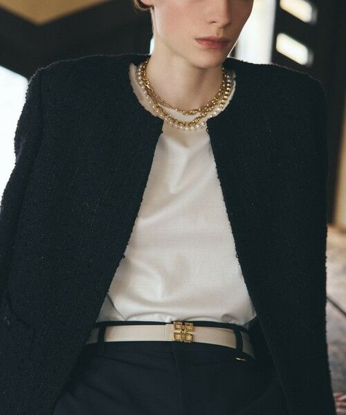 Paul Stuart / ポール・スチュアート ベルト・サスペンダー | 【Nikkei magazine掲載】Pモザイクベルト | 詳細1